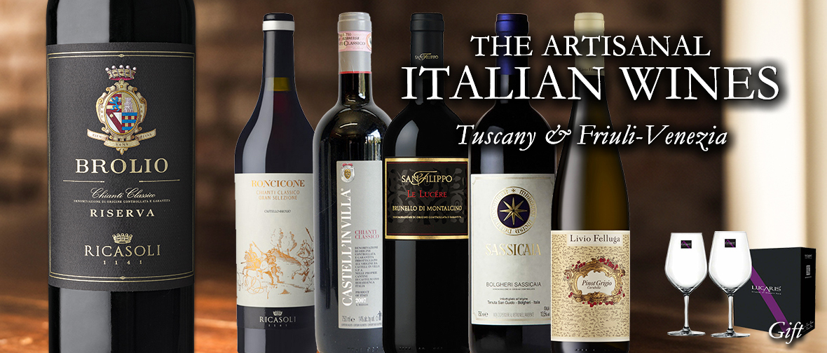 The Artisanal Italian Wines - Tuscany & Friuli