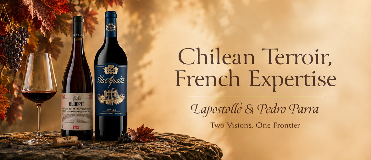 Chilean Terrior, French Expertise (Lapostolle & Pedro parra)