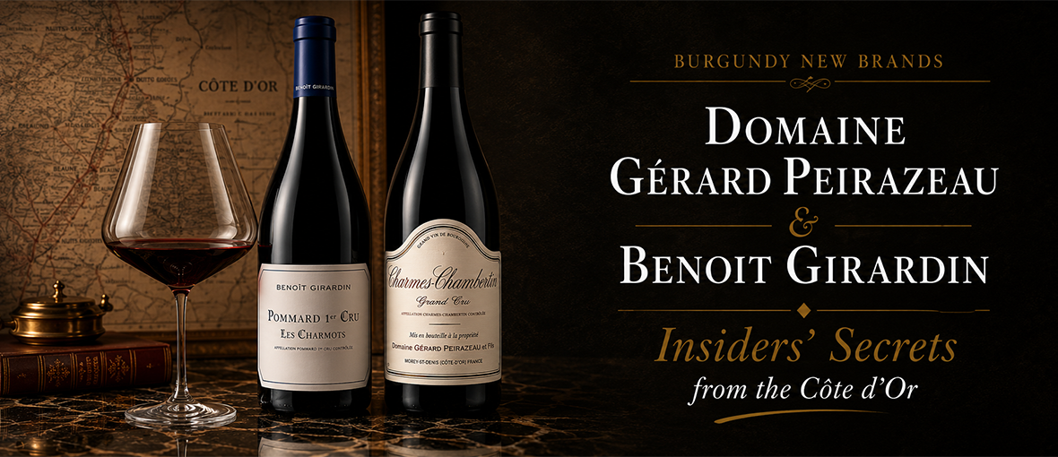 Burgundy New Brands - Domaine Gerard Peirazeau et Fils and Benoit Girardin