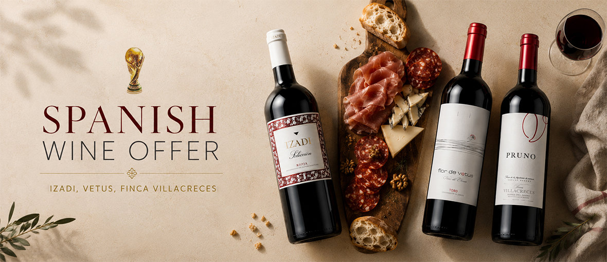 Spanish Wine Offer (Izadi, Vetus, Finca Villacreces) Spanish Wine Offer (Izadi, Vetus, Finca Villacreces)