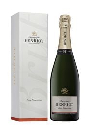 Henriot Brut Souverain NV with gift box