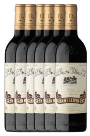 La Rioja Alta 890 6 Bottles Vertical Case (1995x2, 1998, 2001x2, 2004) (6x0.75L)