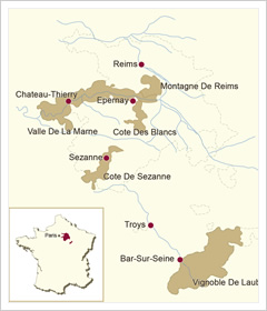 Champagne Map